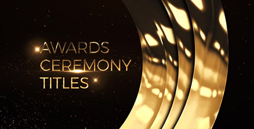 Awards Ceremony Titles - Project for After Effects (Videohive)