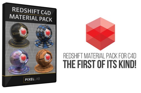 The Pixel Lab - Redshift C4D Material Pack