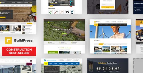 ThemeForest - BuildPress v5.3.2 - Multi-purpose Construction and Landscape WP Theme - 9323981 - NULLED