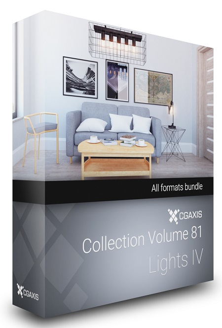 CGAxis Models Volume 81 Lights IV