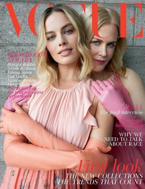 Марго Робби и Николь Кидман совместно снялись для английского Vogue