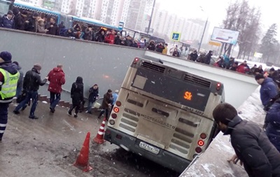 Автобус, въехавший в Москве в переход, был исправен