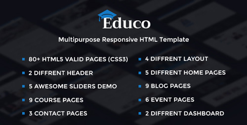 ThemeForest - Educo - Elearning, Education Bootstrap Html Template (Update: 8 April 16) - 13385899
