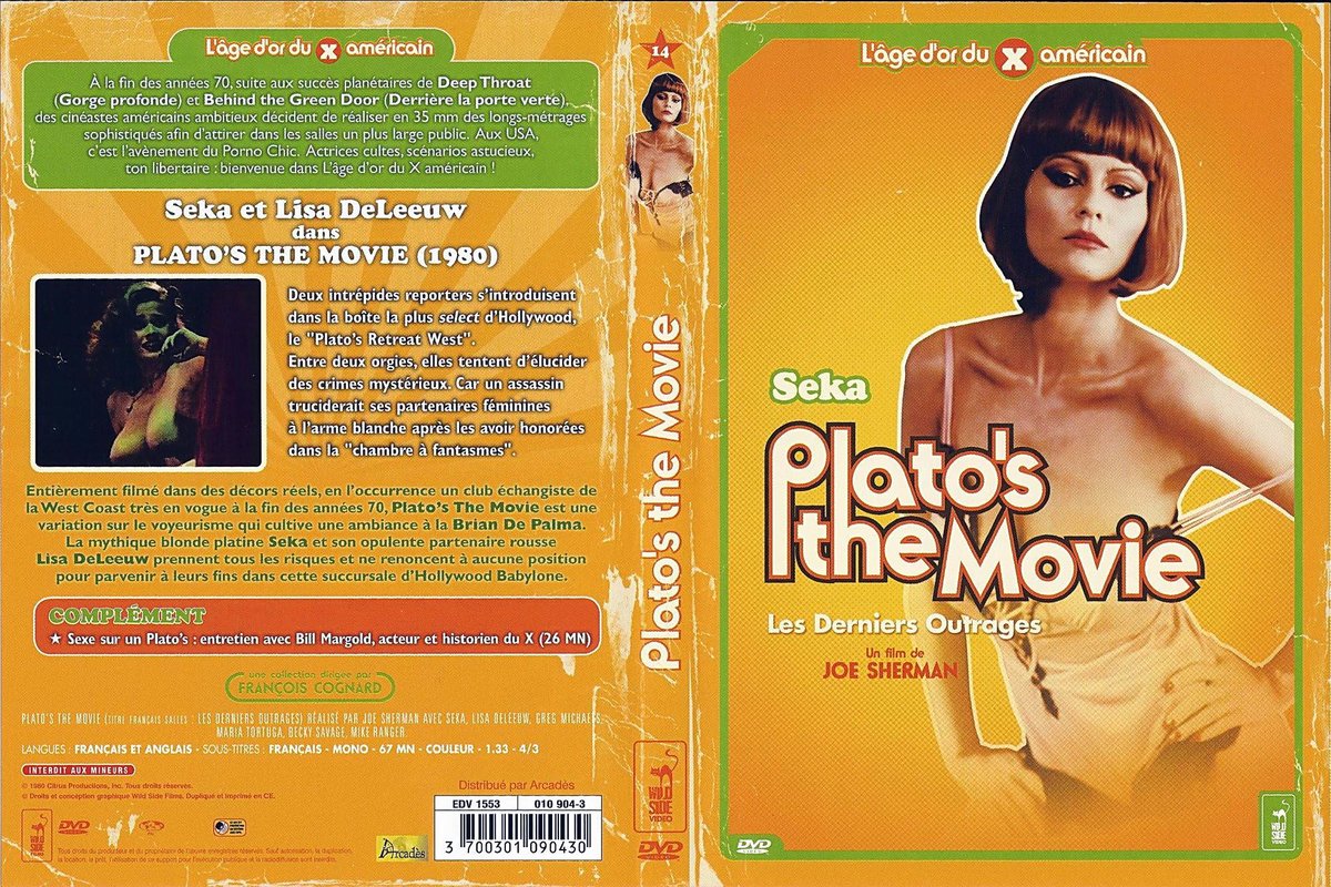 Plato's: The Movie / Plato : (Joe Sherman, Wild Side Video) [1980 ., Feature, Straight, Classic, DVD9]