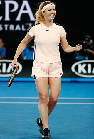 Australian Open. Элина Свитолина вышла в 1/4 финала