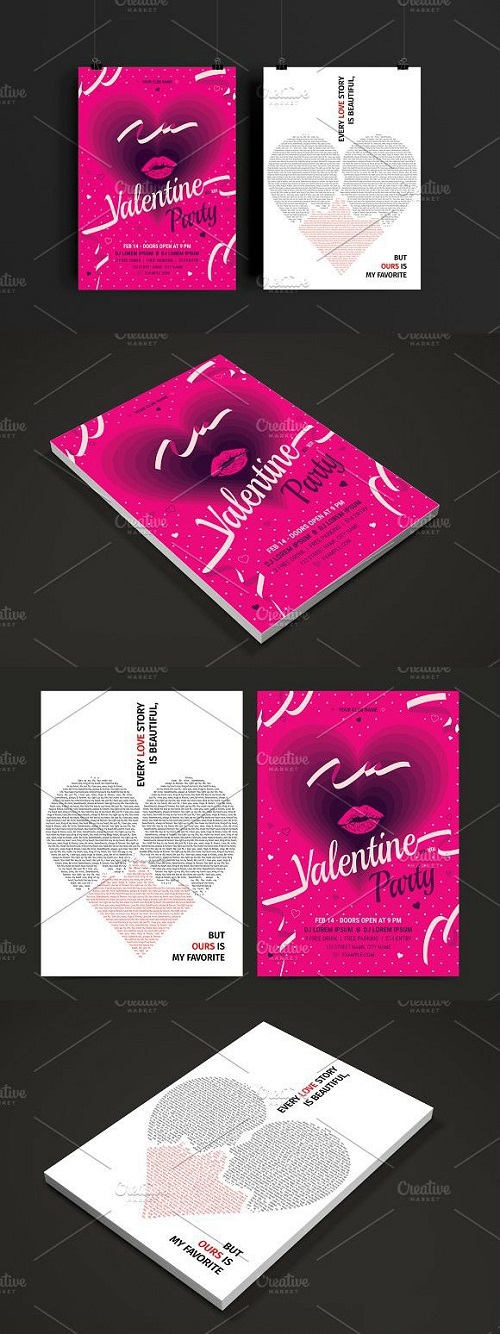 Valentines Day Flyers 2219392