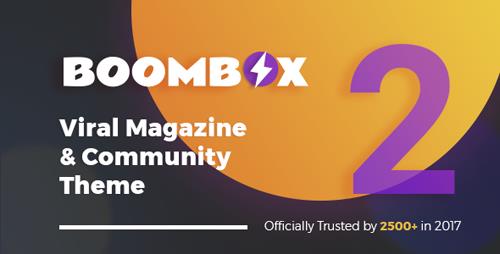 ThemeForest - BoomBox v2.1.2 - Viral Magazine WordPress Theme - 16596434