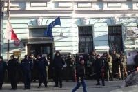 В Харькове состоялись протесты около представительства Польши