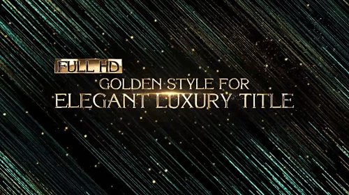 Elegant Luxury Title - Project for After Effects (Videohive)