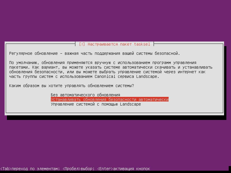 Install Ubuntu Server 16.04.3 LTS (Step 19)