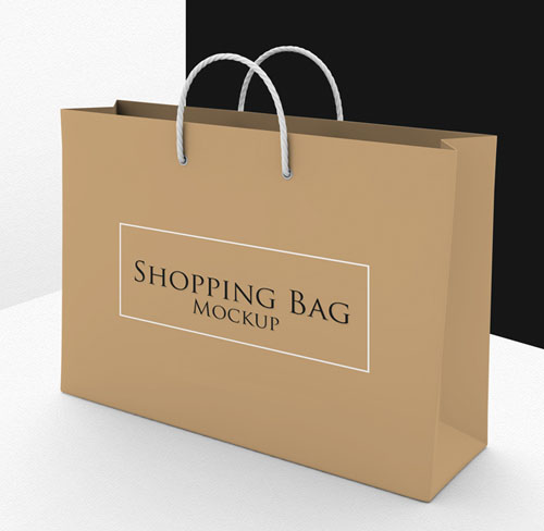 Shopping Bag PSD Mockup Template