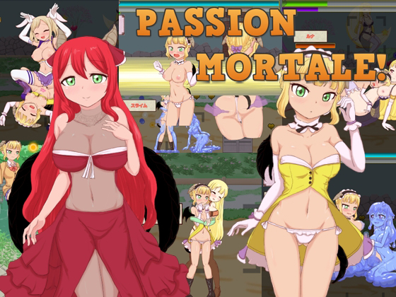 PASSION MORTALE! (Ishigaki) [cen] [2017, Action, ADV, Animation, Fantasy, Blonde Hair, Succubus, Monster Girl, Yuri, Female Heroine, Futanari, Titsjob] [eng]