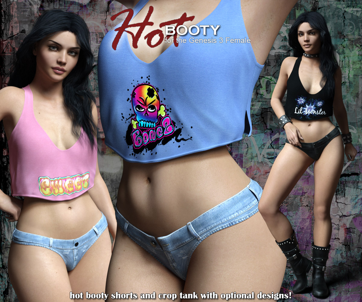 Hot Booty for Genesis 3 Female