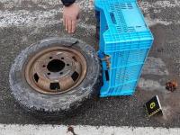Смертельное ДТП на Бориспольской трассе: шофер микроавтобуса менял колесо среди дороги(фото)