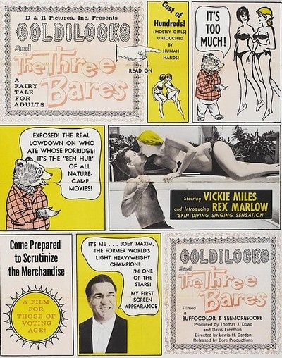 Златовласка и трое обнаженных / Goldilocks and the Three Bares (1963) DVDRip