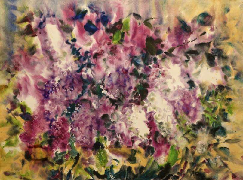 Виставка живописца Василя Понiкарова - завжди свято квітів і весни