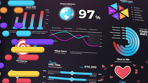 Infographics 21100402 - Project for After Effects (Videohive)