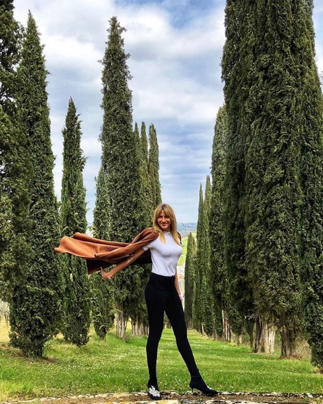 Леся Никитюк поделилась ясным фото из странствия по Италии