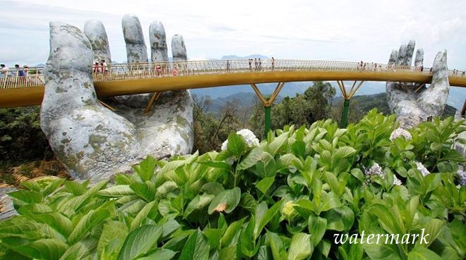 Неповторимый мост возник во Вьетнаме