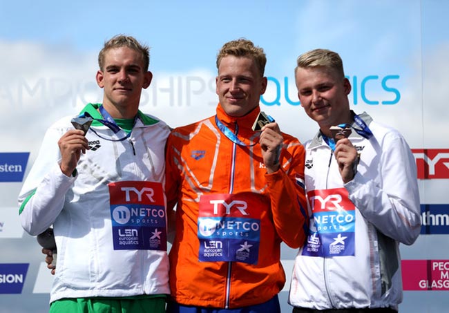 Голландец Виртман – чемпион Европы в плавании на 10 км; Червинский – 22-й