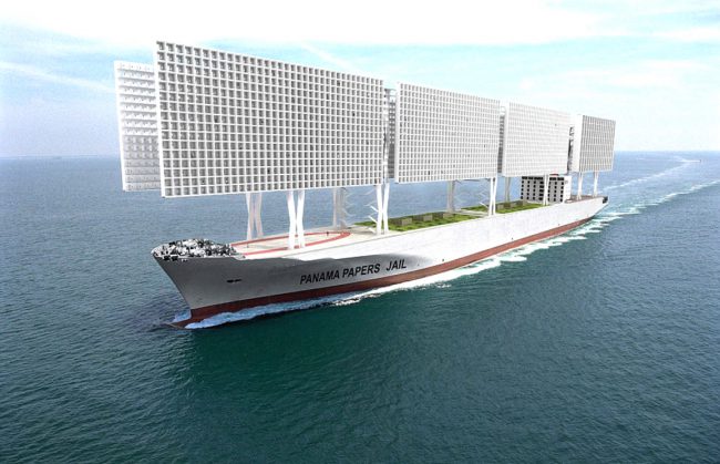 Французские архитекторы предложили выстроить корабль-тюрьму