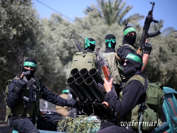Израиль нападал 12 объектов боевиков в секторе Газа