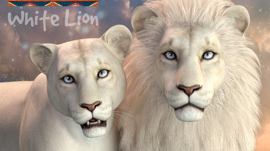 CWRW White Lion for the HiveWire Lion Family