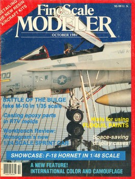 FineScale Modeler 1987-10