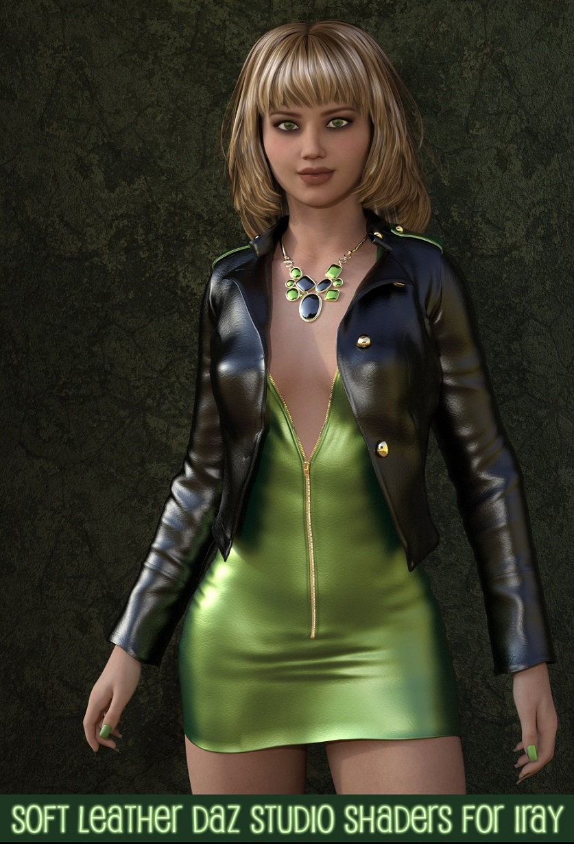 Pd-Soft Leather Daz Studio Shaders for Iray