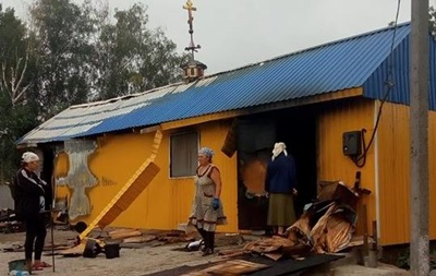 Под Черкассами горел храм УПЦ московского патриархата
