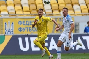 Украина минимально обыграла Словакию в матче Лиге наций