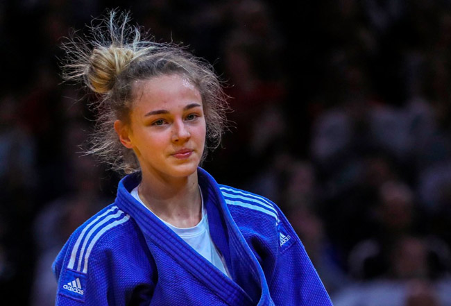 Дарья Белодед - чемпионка мира по дзюдо в категории до 48 кг