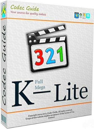 K-Lite MEGA / FULL Codec Pack 13.7.8 + Update