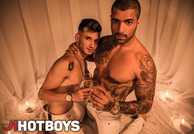Bruno Scott and Breno Dias  Reveillon 2018 (HotBoys) latino,bareback,tattoo